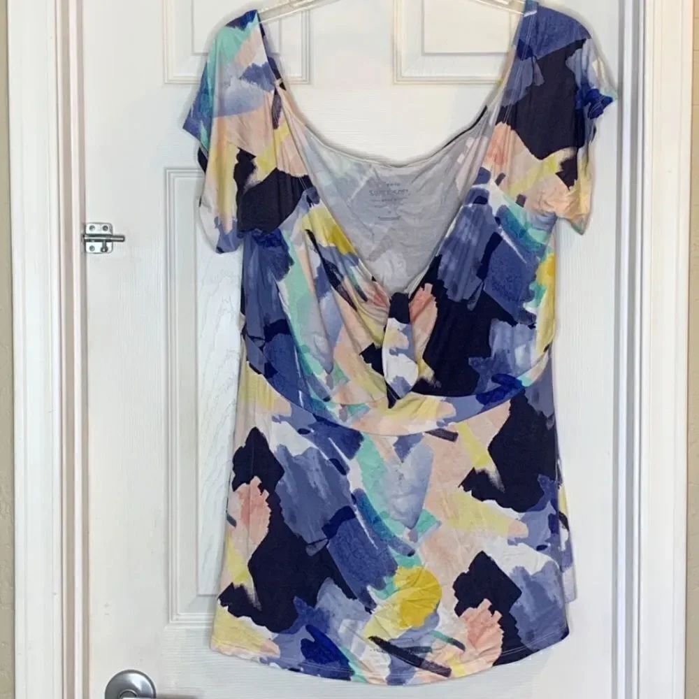 Torrid Babydoll Super SoftβTie-Front Off-Shoulder Top Sizeβ4/4X